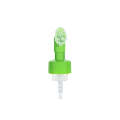Tùy chỉnh 42/43mm bơm bọt nhựa với bàn chải silicone