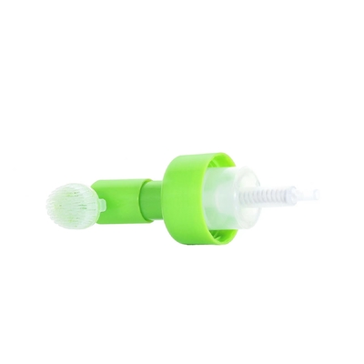Tùy chỉnh 42/43mm bơm bọt nhựa với bàn chải silicone