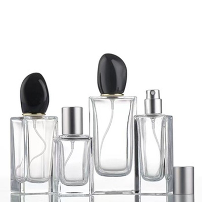 Hotsale 50ML & 100ML chai xịt thủy tinh cho nước hoa trống Quảng trường nước hoa thùng