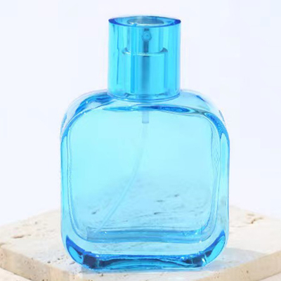 30ML chai nước hoa thủy tinh màu với máy phun toàn bộ bộ gói trống cho nước hoa