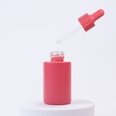 Customzied 20ml 30ml & 50ml Flat Shoulder Glass Essential Oil Bottle With Dropper Cap (Nhiều bình tinh dầu bằng kính)