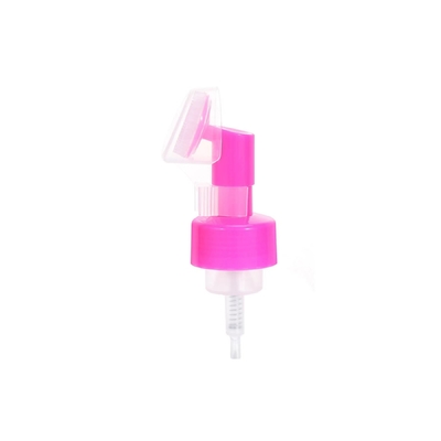 Máy bơm bọt nhựa tùy chỉnh 42mm với bàn chải silicone để làm sạch