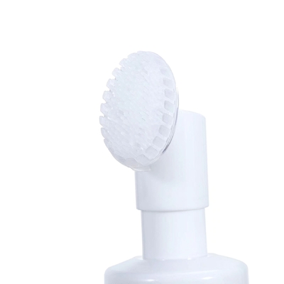 Máy bơm bọt nhựa tùy chỉnh 42mm với bàn chải silicone để làm sạch