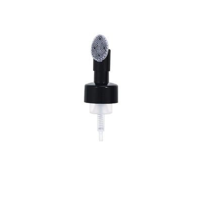 Máy phun bơm bọt chải silicone cho chất tẩy rửa khuôn mặt và chai Mousse