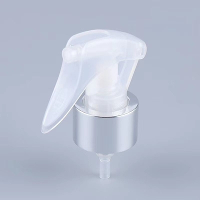 Vòng tròn bạc nhôm mờ nhựa Mini Trigger Sprayer 24/410 Hỗ trợ kích thước tùy chỉnh