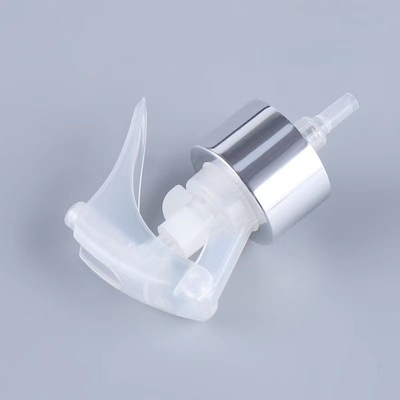 Vòng tròn bạc nhôm mờ nhựa Mini Trigger Sprayer 24/410 Hỗ trợ kích thước tùy chỉnh