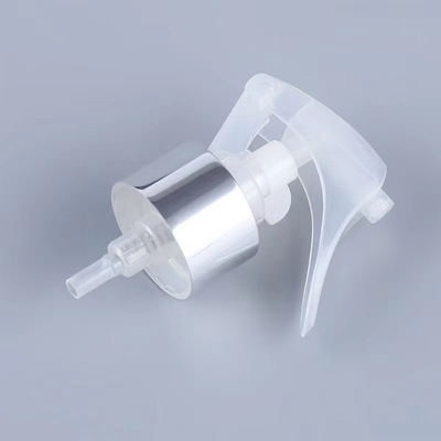 Vòng tròn bạc nhôm mờ nhựa Mini Trigger Sprayer 24/410 Hỗ trợ kích thước tùy chỉnh