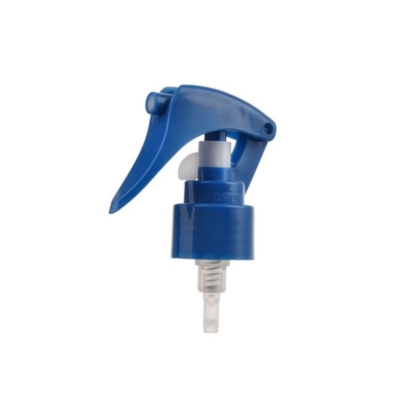 Màu xanh đậm 24/410 Máy phun kích hoạt nhỏ với thiết kế clip được sử dụng để làm sạch các mặt hàng