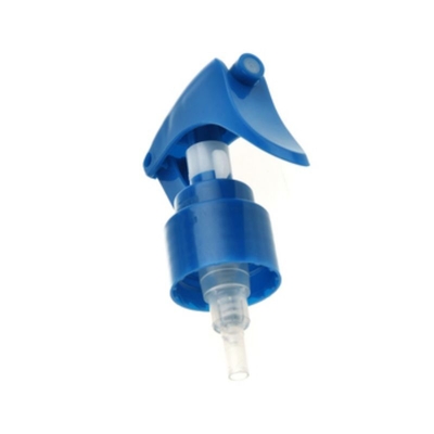 Màu xanh đậm 24/410 Máy phun kích hoạt nhỏ với thiết kế clip được sử dụng để làm sạch các mặt hàng