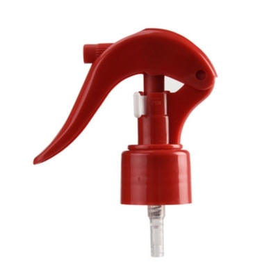 Màu đỏ 24/410 Máy phun kích hoạt nhựa với thiết kế clip hỗ trợ tùy chỉnh