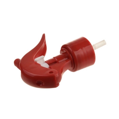 Màu đỏ 24/410 Máy phun kích hoạt nhựa với thiết kế clip hỗ trợ tùy chỉnh