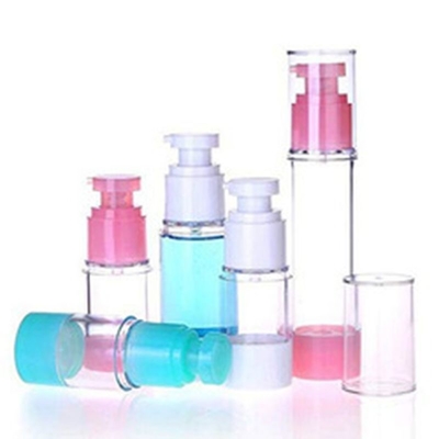 Màu hồng Thường sử dụng nhựa 50ml bình bơm không khí cho chăm sóc cá nhân mỹ phẩm