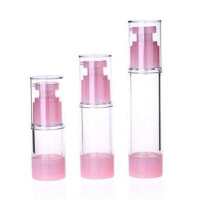 Màu hồng Thường sử dụng nhựa 50ml bình bơm không khí cho chăm sóc cá nhân mỹ phẩm