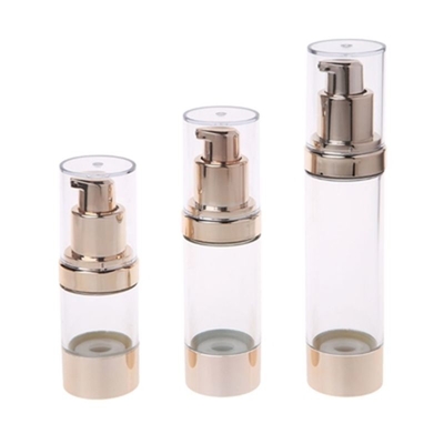 Chất lượng cao nhất vàng nhôm 20ml nhựa máy bơm không khí sử dụng chăm sóc da