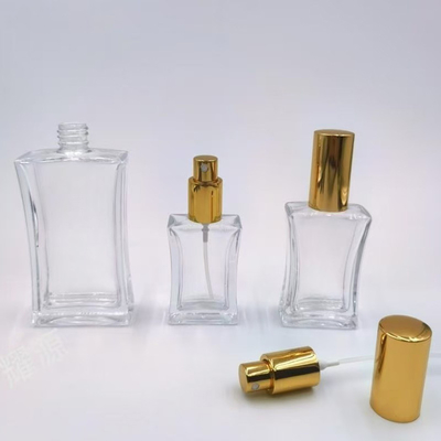 Nhập sẵn chai thủy tinh 20ml 30ml & 50ml với máy phun nhôm và nắp