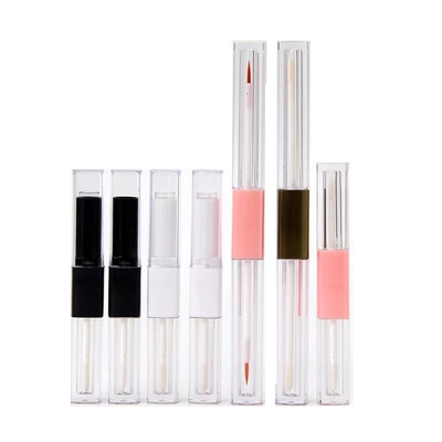 1.2ml & 2.5ml nhựa hình vuông Slim môi bóng ống hai đầu với màu sắc tùy chỉnh