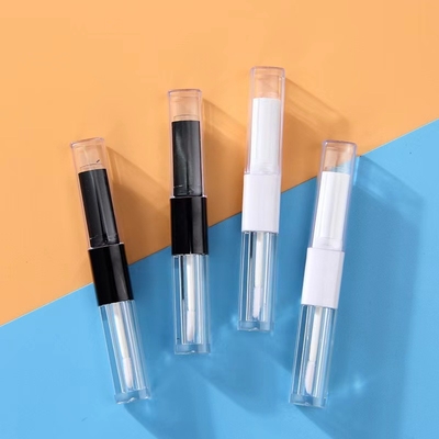 1.2ml & 2.5ml nhựa hình vuông Slim môi bóng ống hai đầu với màu sắc tùy chỉnh