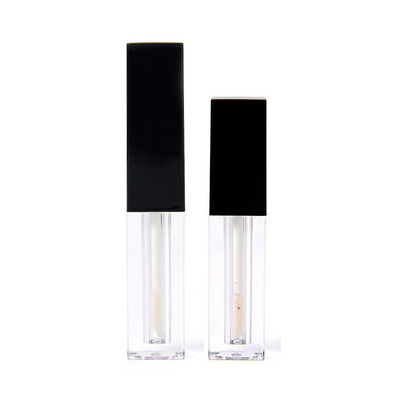 1.2ml Capacity Plastic Square Shape Empty Lip Gloss Tube Container cho Bao bì