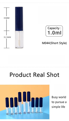 Plastic 1ml 1.5ml & 2.5ml Slim Empty Container cho ống sơn môi