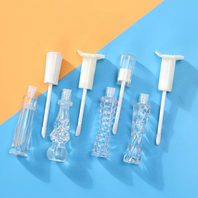Màu sắc rực rỡ tùy chỉnh 2.4ml ống chứa bóng môi trống cho mỹ phẩm