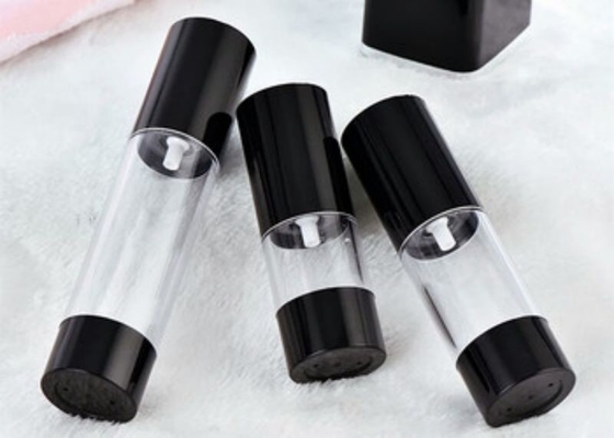 Hình dạng thường 15ml chai nhựa không khí áp dụng trong gói mỹ phẩm