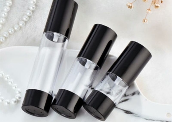 Hình dạng thường 15ml chai nhựa không khí áp dụng trong gói mỹ phẩm