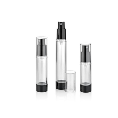 Dễ sử dụng 30ml chai bơm không khí nhựa hỗ trợ mang theo OEM / ODM