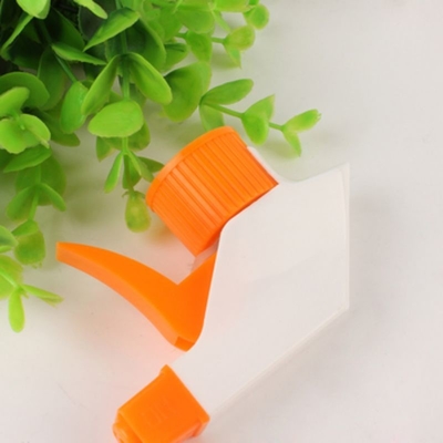 Vòi xịt cò nhựa hình tròn màu cam 28/410 28/415 dùng cho chai lọ làm sạch