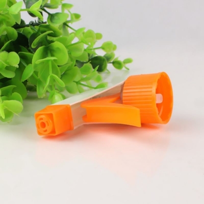 Vòi xịt cò nhựa hình tròn màu cam 28/410 28/415 dùng cho chai lọ làm sạch