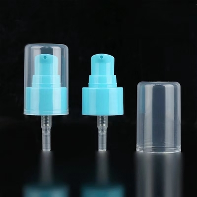 Bơm kem nhựa màu xanh nhạt 20/410 dùng cho các sản phẩm chăm sóc cá nhân