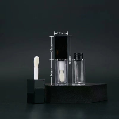 Hạt đầu lớn 5ml ống nhựa môi bóng hỗ trợ tùy chỉnh màu sắc