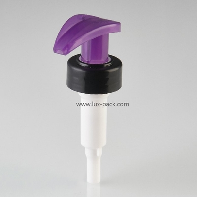 24/410 28/410 Máy bơm kem dưỡng da với công tắc trái-bên phải Vật liệu PP nhựa và nút khép