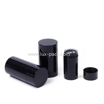 Vỏ đựng sáp khử mùi một lớp màu đen từ 15ml đến 100ml