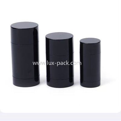 Vỏ đựng sáp khử mùi một lớp màu đen từ 15ml đến 100ml