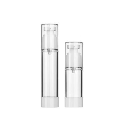 Chai bơm chân không tùy chỉnh 15ml 30ml 50ml chống rò rỉ, kiểm soát định lượng cho sản phẩm chăm sóc da và mỹ phẩm