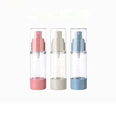 Chai bơm chân không tùy chỉnh 15ml 30ml 50ml chống rò rỉ, kiểm soát định lượng cho sản phẩm chăm sóc da và mỹ phẩm