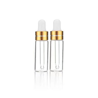 Chai nhỏ giọt tinh dầu thủy tinh hổ phách 10ml có nắp vặn