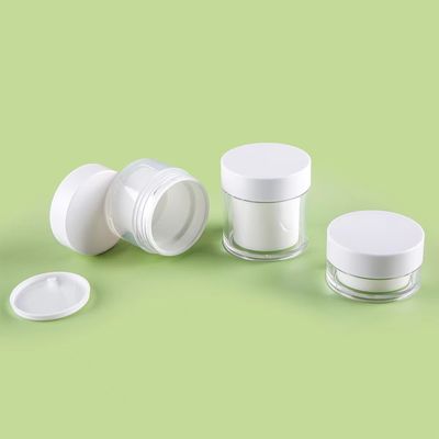 AS PP Double Shell Cream Jar 30g 50g Tùy chỉnh