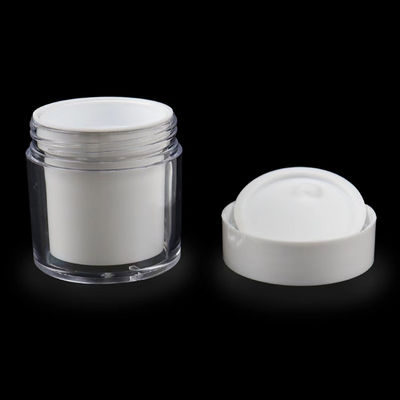 Custom AS PP Cream Jar 15g 50g Double Shell