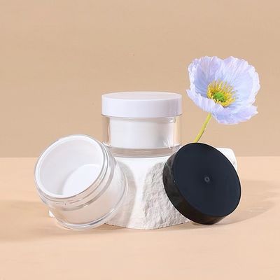 Custom AS PP Cream Jar 15g 50g Double Shell