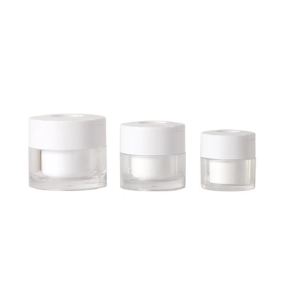 30g 50g Acrylic Cream Jar với muỗng cho mỹ phẩm