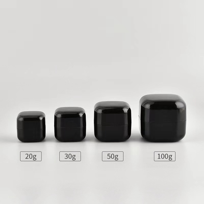 Hũ kem vuông PP nhựa tùy chỉnh 20g đến 100g