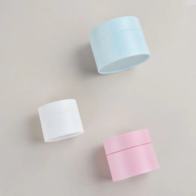 Custom Plastic PP Cream Jar 5g to 50g for Cosmetic Products