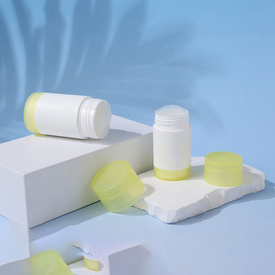 Nhựa PP Deodorant Stick Tube 30g 50g 75g 100g Capacity