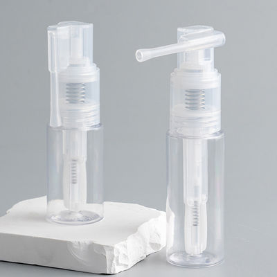 Nhập khẩu bán buôn chai nhựa PET với đầu bơm phun bột trong 14ml 18ml 25ml 35ml 50ml 60ml Kích thước cho ứng dụng không hỗn độn