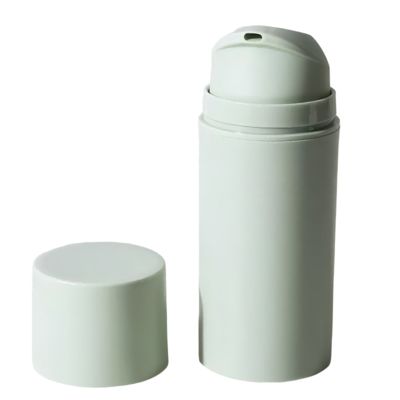 50ml chai bơm không khí có thể lấp đầy lại với in màu tùy chỉnh cho chăm sóc da và mỹ phẩm