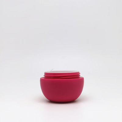 Thùng kem nhựa hình cầu 25g với thiết kế ergonomic để sử dụng dễ dàng trong chăm sóc da