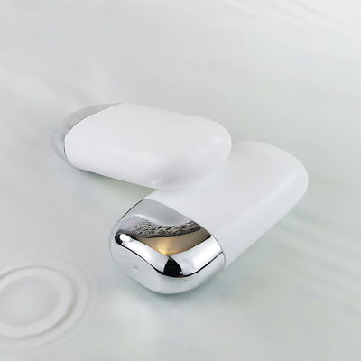 Đồ bán buôn nhựa PP kem chống nắng chai với bạc Double Shell Cap trong 30g và 50g kích cỡ