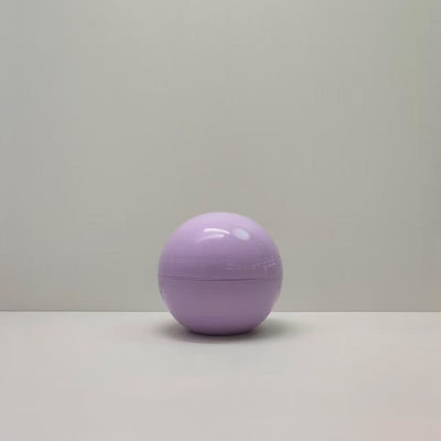 Hũ đựng kem nhựa hình cầu nhẹ 5g-80g với màu sắc tùy chỉnh, PET 100% mới và thời gian giao hàng 20 ngày