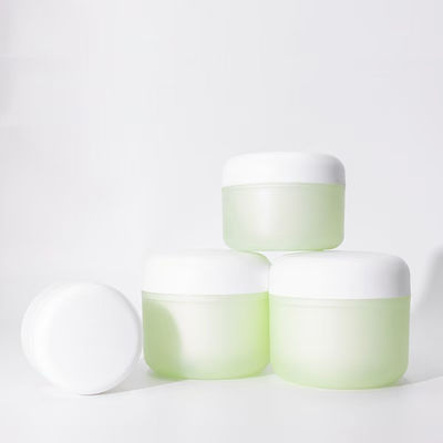 Màu tùy chỉnh Matt PP Plastic Cream Jar với 100% PET tươi và thời gian dẫn đầu 20 ngày cho bao bì mỹ phẩm